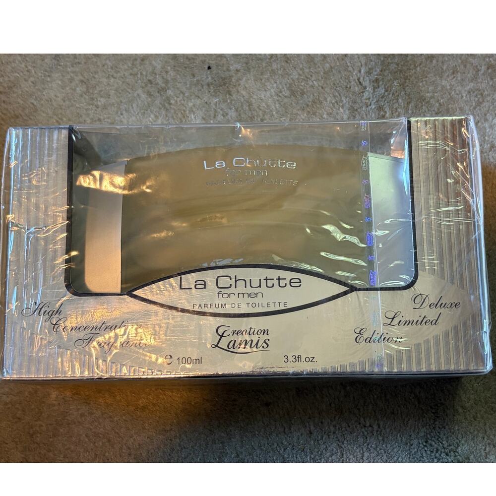 Creation Lamis La Chutte Men 3.3oz Parfum Toilette Sealed Limited Edition